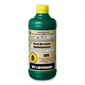 Мыло дегтярное пробиотическое Кыш-вредитель Жук, 0.5 л - картинка 1