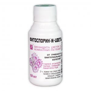 Фитоспорин-М для цветов, жидкий, 0.1 л - картинка 1