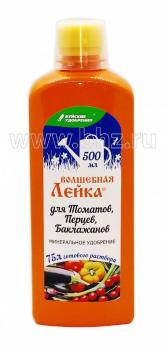 Жидкое комплексное удобрение "Волшебная лейка" для томатов, перцев, баклажанов, 500 мл - картинка 1