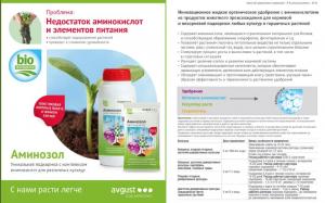 Аминозол (Август), 100 мл - картинка 2